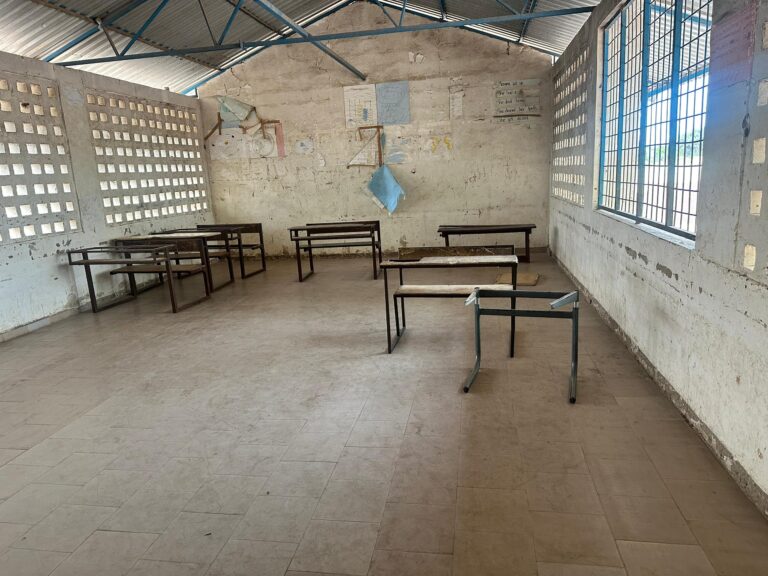 One Of The Finished Classrooms