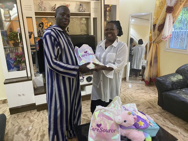 Dr. Princess Ndow Donating Supplies To Back-To-School Stationery