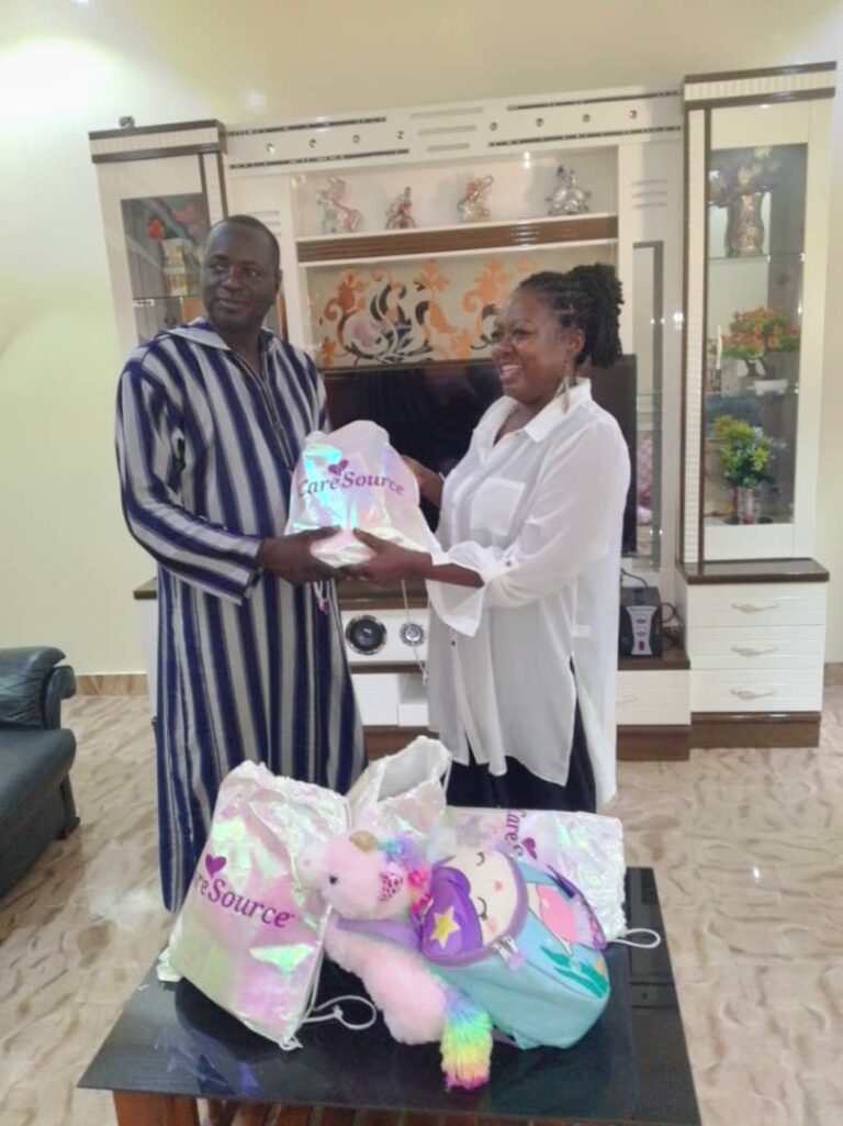 Dr. Princess Ndow Donating Supplies To Back-To-School Stationery
